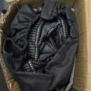 ATORPOK Camping Cot for Adults with Cushion Comfortable, Tent Folding Cot for Sleeping, Lightweight Folding Bed with Carry Bag Supports 450 lbs (Large Size)