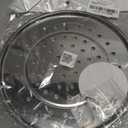 Stainless Steel Steam Holder Steam Rack Round Steaming Plate for Pots Pans Crock Pots with Supporting Feet(Medium diameter 24cm)