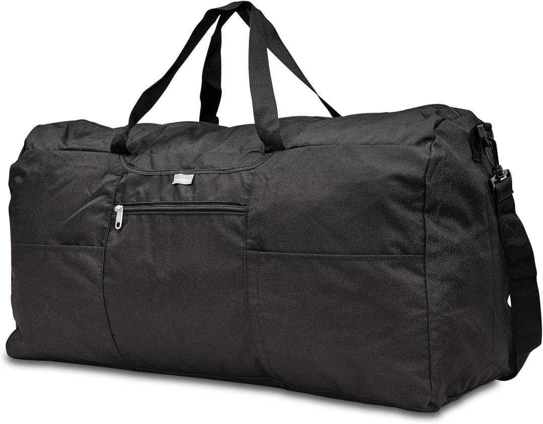 Samsonite Foldaway Packable Duffel Bag (X-Large, Black)