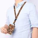 ID Badge Holder with Retractable and Detachable Lanyard, Cute Badge Reel Breakaway Lanyard with Carabiner Clip for Women, Teachers, Nurses, Students, Perfect Work and Office(Cute Funny Dogs)