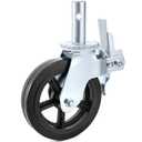 Best Equip 2 Pack Scaffolding Caster Wheels 8 x 2 Inch with Dual Locking Rubber Swivel Caster 360 Degrees Heavy Duty Casters 1100LBS Capacity per Wheel