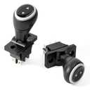 2PCS 6V 12V weelye Kids Bumper car Joystick Replacement Parts Forward Reverse Switch Joystick,Children's car Rotation 360 Degrees Toy car Push Rod Automatic Reset Switch