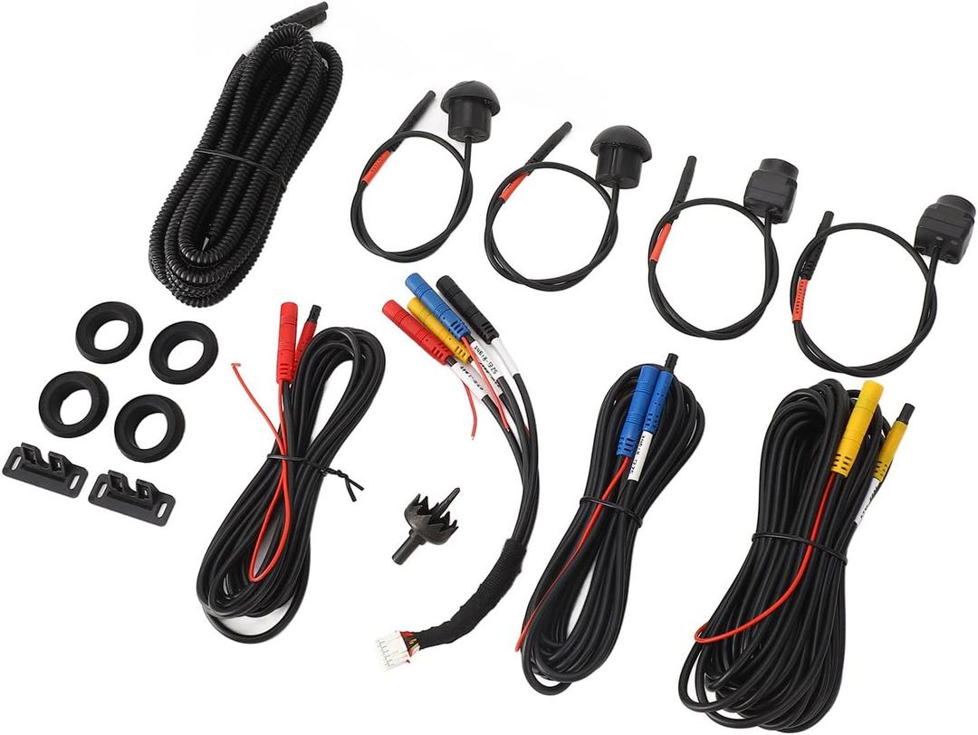 360 Car Camera System for Auto Radio with Panoramic Surround View and Design Round View Monitoring for Enhanced Driving and Blind Spot Reduction