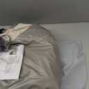 Shademax Self-Inflating Car Air Mattress for Model Y 2025 2024-2020 / Model Y Juniper 2026 Accessories Outdoor Camping Air Bed with 2 Pillows Built-in Pump Air Couch Flocking Air Cushion (Beige&Gray)