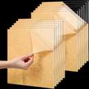 12 Pcs 12 x 12 Inch Clear Acrylic Sheet 1/8 inch Thick Transparent Square Panel Acrylic Board with Protective Paper for Engraving for Sign Photo Frame Craft DIY Display Projects