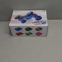 Fosgoit Gesture Sensing RC Stunt Car, Toys for Boys Girls 6-12 Year Old 4WD Remote Control Car 360° Rotate Transform Off-Road Drift RC Toy with Lights Music, 2.4Ghz Hand Control Birthday Xmas Gifts (Blue-white)