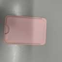 Stronger Magnetic Wallet for iPhone 17/16/15/14/13/12 Series & for MagSafe-compatible Cases, Slim Leather Magnetic Card Holder with RFID Blocking, N52 Magnet Phone Wallet, Fit 3 Cards, Pink
