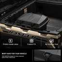 Kiwi Master Rear Cargo Box for 2009-2026 Polaris Ranger 1000 900 570 500/ General 1000 Accessories Trunk Bed Tool Storage Bin