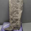 Madden Girl womens snake pattern boots, 8.5