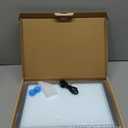 Heanolier Rechargeable A4 Tracing Light Box Drawing Pad,9000 Lux Bright Magnetic light pad, Dimmable Lightbox,3 color modes,light board for Diamond painting,light table for Sketching,Tattoo,X-ray View (Black)