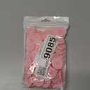 Super Z Outlet 100 Pack 1 Inch Buttons Flatback Sewing Colored for Arts & Crafts, Fashion Clothing, DIY Projects (Pink)