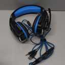 BENGOO G9000 Stereo Gaming Headset for PS4 PC Xbox One PS5 Controller, Noise Cancelling Over Ear Headphones with Mic, LED Light, 7.1 Surround Sound, Soft Memory Earmuffs for Nintendo Xbox Series X|S (Blue)