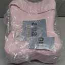 Knee Pillow for Side Sleepers, Memory Foam Leg Pillow Between Knees, Relieves Back, Hip & Knee Pain While Aligning Spine, Adjustable Strap, 14 Inch (Pink)