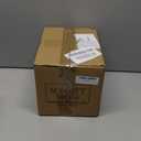 MyGift Dessert Table Display Set, 4pcs Food Risers, Brown Wood Buffet Risers, Pizza Stand with Matte Black Metal Wire Base, Dessert Display Stands