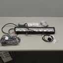 Nilight LED Light Bar Set, 12 Inch 300W Triple Row Spot Flood Combo Work Driving Lamp, 2 Pcs 4 inch 60 W with Wiring Harness for Off road ATV Boat Lighting