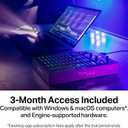 SoundSwitch Control One DMX Lighting Controller
3-Month Free Trial SoundSwitch Software Access Included, DMX Hardware Support, and Philips Hue Smart Light Support