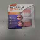 Soft Silicone Denture Liners  Comfortable Fit Denture Set with Upper & Lower Lightweight Liners for Secure Fit & Comfortable Wear (1 Set)