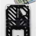 Nite Ize Financial Multi Tool Wallet - Stainless Steel 7-in-1 Multi Tool - Travel Wallet for Men & Women - Bottle Opener, Screwdriver, Rulers & More - Black
