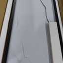 Hasipu Door Mirror Full Length, 44"x 16" Full Body Over The Door Hanging Wall Mounted Mirror for Bedroom, Living Room, Cloakroom, Square Black