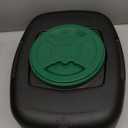 Scepter AM06984 12 Quart Oil Drain Pan with Lid, Filter Drain Screen, and Pour Spout for Automotive Fluids Including Engine Oil, Anti-Freeze, Transmission Fluid and More, 13" x 17-1/4" x 6"