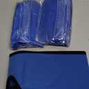 LotFancy Face Ice Pack Wrap for TMJ, Wisdom Teeth, with 4 Reusable Hot Cold Therapy Gel Packs, Pain Relief for Head, Oral and Facial Surgery, Dental Implants, Blue (Blue(one Size Fits Most))