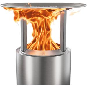 Solo Stove Mesa XL Heat Deflector, with 3 Detachable Legs, Accessory for Mesa XL Fire Pit, Captures and redirects Warmth, 304 Stainless Steel, (HxDia) 6 x 10.5 in, 1.4 lbs
