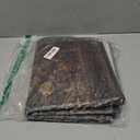 Dark Brown 2x3 Washable Entry Rug, Throw Small Rugs for Entryway Kitchen Bathroom Floor Mat Indoor, Farmhouse Floral & Botanical Door Mats, Low Pile Soft Stain Resistant Carpet