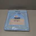 GRANNY SAYS Shoe Organizer for Closet, Fits up to 8 Pairs, 2 Pack Shoe Cubby Storage Containers with Side Mesh Pocket and Flip-Top Lids, Blue (Max Foot Length: 6")