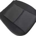 FZJDSD Black Cloth Front Driver Side Bottom Replacement Seat Cover Compatible with Chevy Silverado Tahoe Suburban Avalanche GMC Sierra Yukon 2007 2008 2009 2010 2011 2012 2013 2014