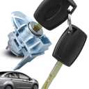 Door Lock Cylinder with Key Compatible with Ford Fiesta 2011-2019 | Replace BE8Z-5421991-B, Front Left Driver Side Door Lock Cylinder
