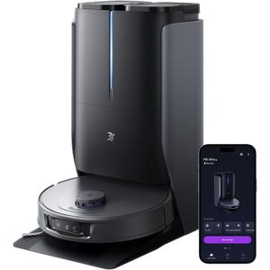 3i P10 Ultra Robot Vacuum and Mop Combo, Extendable Pad for Edge & Corner Mopping, 18000 Pa Suction Deep Cleaning, Auto Hot Water Washing & Drying, SelfEmptying, SelfRefilling