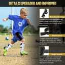 Soccer Shin Guards for Youth Kids Toddler, Protective Soccer Shin Pads & Sleeves Equipment - Football Gear for 3 5 4-6 7-9 10-12 Years Old Children Teens Boys Girls