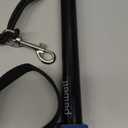 Dog Bike Leash Attachment,Second Generation Built-in Shock Absorption System Adjustable Leash Length Running slatmill for Large Small Dogs Harness Accessories, Black