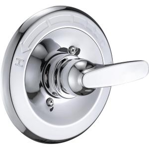 Shower Trim Kit Compatible with 1300/1400 Series, 1 Handle, Long Sleeve (Valve& Catridge Not Inclued), Chrome