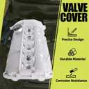 Aluminum Valve Cover Compatible with 1996 1997 1998 1999 2000 BMW 323is Z3 M 328i 528i M3 2.5L 2.8L 3.2L