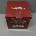 DomKom Set of 3 Lighted Gift Boxes, 60 LED Light Up Nesting Boxes with Metal Frame, Reindeer & Snowflake Design for Xmas Tree Party Indoor Outdoor Holiday Decorations