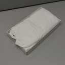 JEFFSUN Face Towels 6 Pack, 13x13 inch Extra Large White Wash Cloths on Sensitive Skin, Super Soft and Skin Friendly Bath Washcloths for Face and Body, Easy to Clean Quick Dry Facial Cleansing Cloths