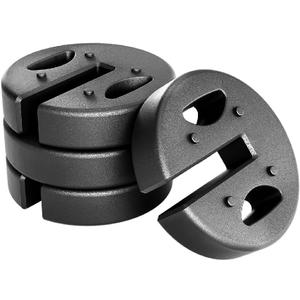 Canopy Weights Set of 4, No-Pinch Design for Simple Setup and Removal, 40 lbs - Holds Tents, Canopies, and Umbrellas in Place for Outdoor Events