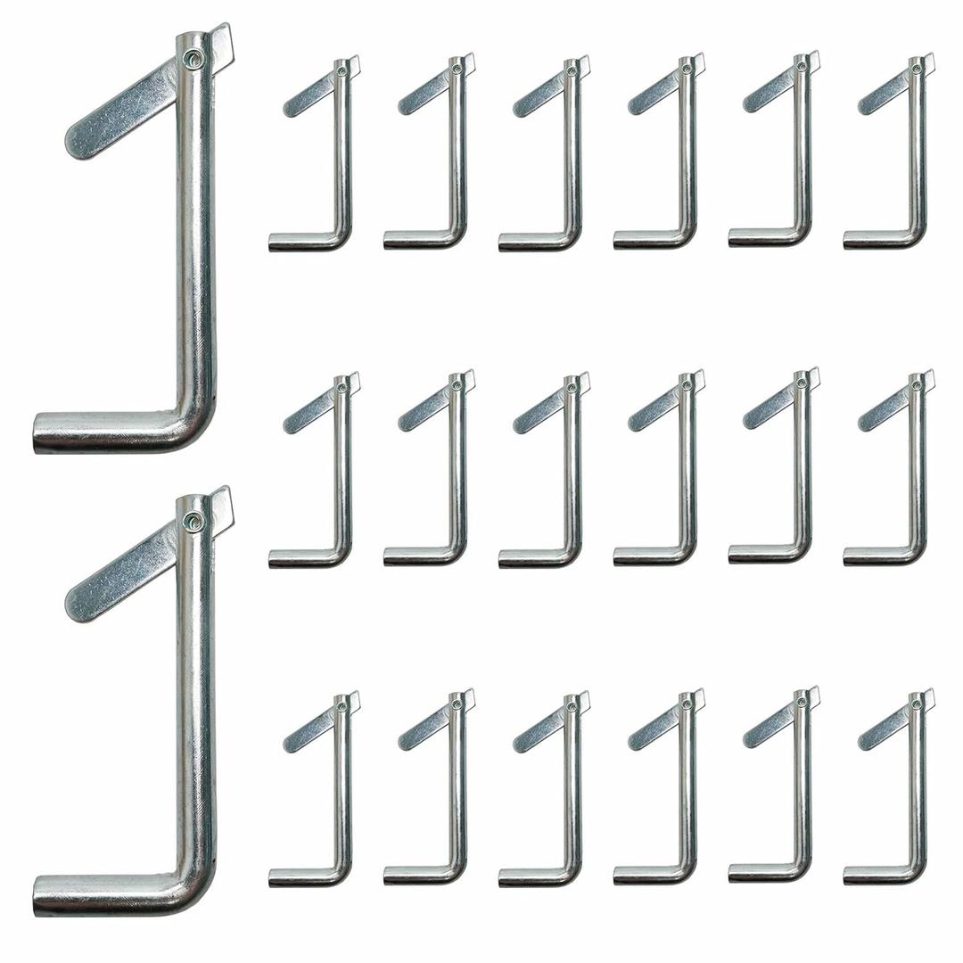 20 Scaffolding Toggle Pins Galvanized Steel Scaffold Locking Pins