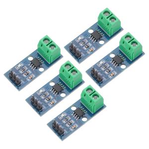 MECCANIXITY 5pcs ACS712 Current Sensor Module 5A Range Hall Effect Current Sensor Current Measuring AC/DC for Detecting Current