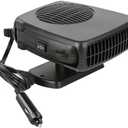 Car Heaters, 12V 150W Electronic Auto Fan Heater 2 in 1 Heating & Cooling Function Fast Heating Car Defrost Defogger Auto Heater Fan Plug