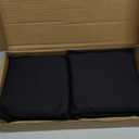 GoSports Classic Cornhole Bean Bags Set of 4-16 Colors - Regulation All Weather, Mix and Match, (Black)