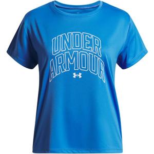 Under Armour Girls' Tech Varsity Graphic Short Sleeve T Shirt (X-Large)