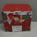 Danxilu Christmas Inflatables 10 FT Long Santa Sleigh with Reindeer Outdoor Decorations, Built-in Colorful LEDs Santa Claus Deer Sled Blow Up Yard Decoration for Outside Lawn Holiday Xmas Decor