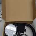 Magnetic Work Light, LED Machine Light, Work Light with Flexible & Magnetic Base, Shop Tool Lamp for Lathe, Work Bench, Sewing Machine, Bandsaw, Industrial Lighting, 2000 Lumens, Black