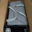 Rolling Tote Bag for Women Teacher Bag Rolling Cart Briefcase with Wheels Carry on Wheeled Bag for Work,Office,Craft Pink