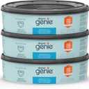 Diaper Genie Bags Refills 270 Count (Pack of 3) with Max Odor Lock | Holds Up to 810 Newborn Diapers