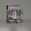 Anti Theft License Plate Screws- Black Security Bolts Fasteners for Front Rear Tag Frame Holder, 1/4'' M6 Stainless Steel Car Truck Motorcycle Mounting Hardware Kit- Screws Caps Insert Nuts