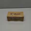 Kwikset Pismo Interior Passage Door Knob, Handle For Closet and Hallway Doors, Non-Locking Doorknob in Satin Nickel, with Microban Protection