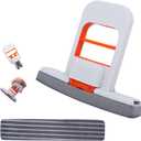 Mini Foldable Desktop Mop, Sponge Mop, Wet and Dry Use Cleaning System, Portable Lazy Mop, Self-Squeeze, No Hand was for Bathroom, Kitchen, Desktop, Glass, Living Room, Car